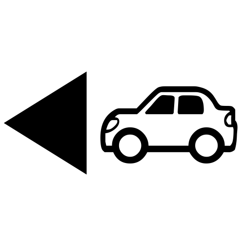 ◀🚗 Emoji Domain black and white Symbola rendering